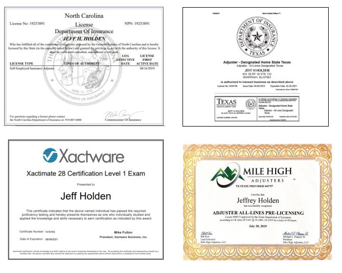 certificates